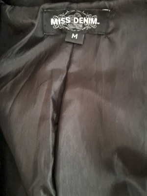 Women's black coat, size M / 38 / 10