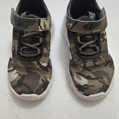 Adidas children's athletic shoes like new, camouflage design, size 25