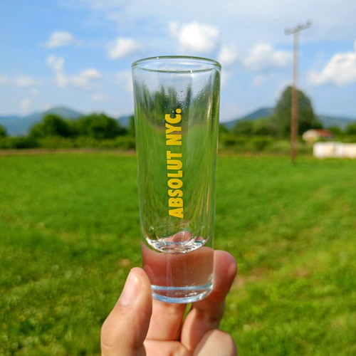 Absolut shot glasses new, pack of 12 pieces