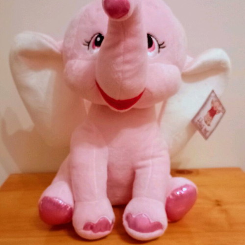 Pink Elephant 30cm new
