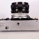 Canon AE-1 camera with FD 50mm 1:1.8 S.C lens used