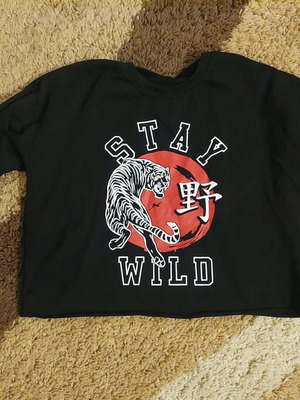 Φούτερ γυναικείο Admiral μαύρο σαν καινούργιο με λογότυπο