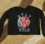 Admiral women's black sweatshirt like new with logo