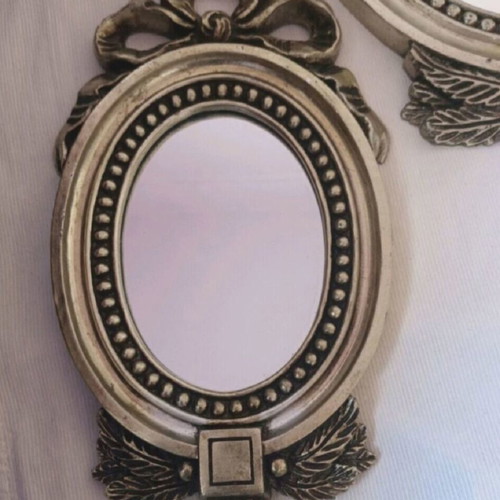Antique mirrors used from the 60s, set of 3 pieces