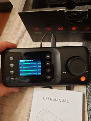 NearStream AMIX40U ψηφιακός μίκτης ήχου με Bluetooth και phantom power 48 V