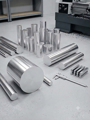 Aluminum Solid Bars for Lathe used, various dimensions