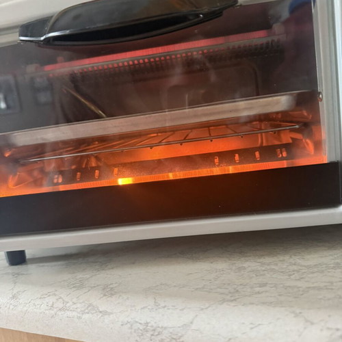 Sterilization oven used with tray and minor marks