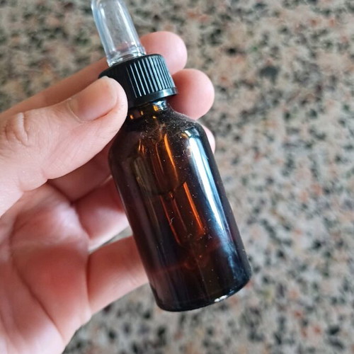 Propolis tincture new in bottle with dropper or spray
