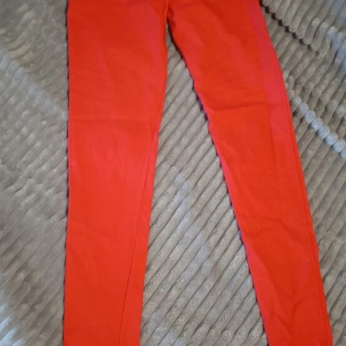Elastic pants like new, red, size S/36/8