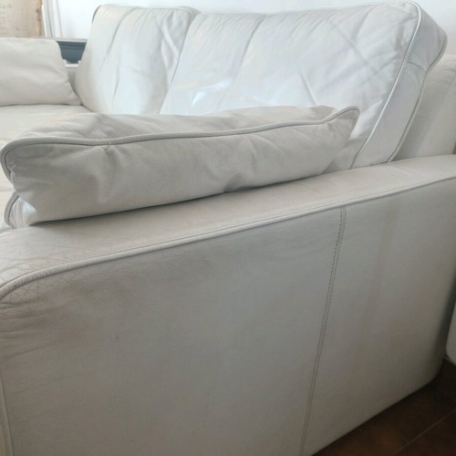 Corn Conseta leather sofa German used