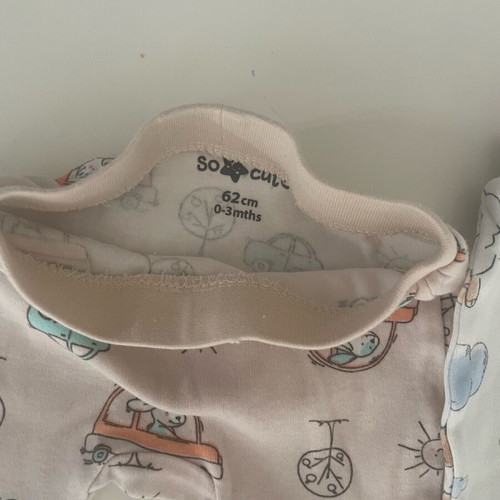 Baby pants for newborn like new, cotton 0-2 months