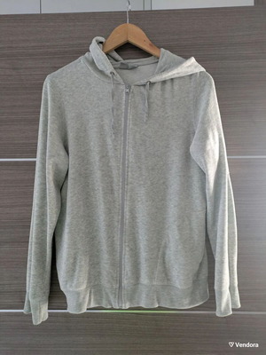Janira gray cardigan size 42 like new