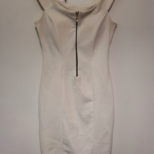 White dress with zipper like new