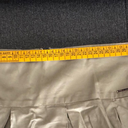 BSB long beige skirt like new, high waist with pockets