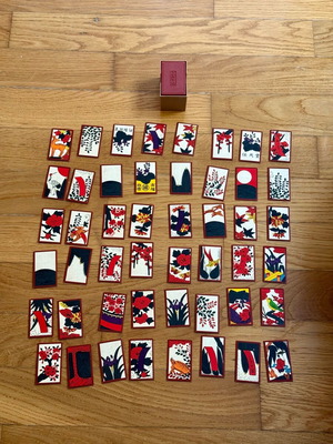 Japanese Hanafuda card game vintage like new