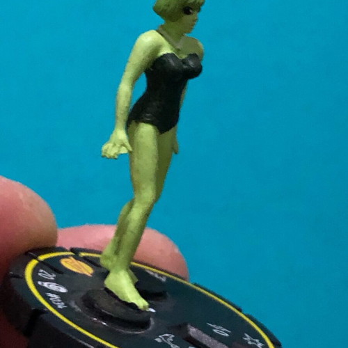 Marrina #034 Rookie HeroClix like new, Marvel Comics Armor Wars Wave