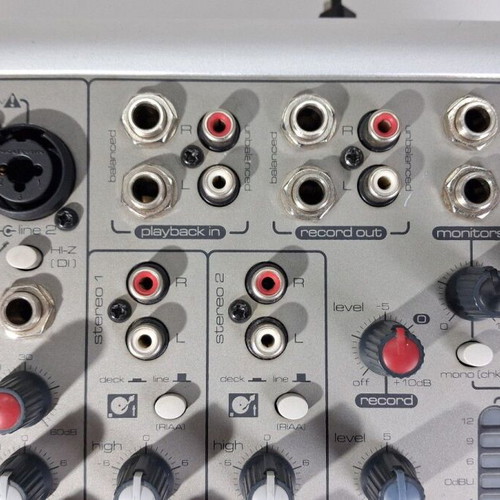 Soundcraft Compact 4 Professional Desktop Audio Mixer used