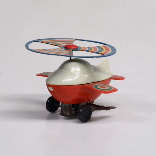 Greek Toy Amphibion used, hybrid with wings and propeller 1970's