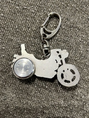 Keychain used in motorcycle shape