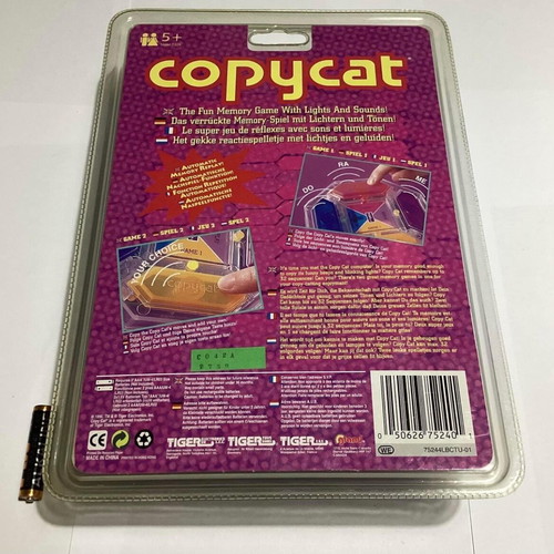 Tiger Electronic handheld game “Copycat” new, sealed