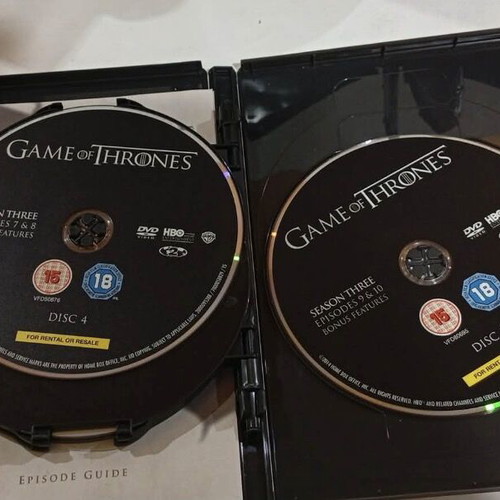 Game of Thrones Complete Seasons 1–7 DVD box set
