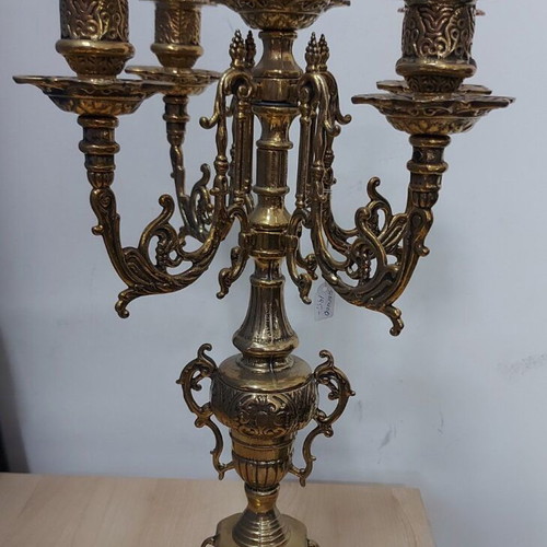 Pentafoto brass candlestick new
