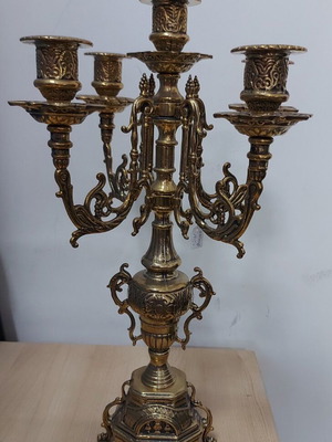 Pentafoto brass candlestick new