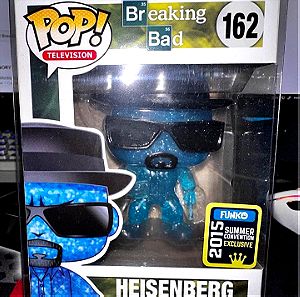 FUNKO POP -Breaking Bad -Heisenberg -Blue Crystal #162 (MINT 9.5/10) (SUMMER CONVETION EXCLUSIVE 2015)