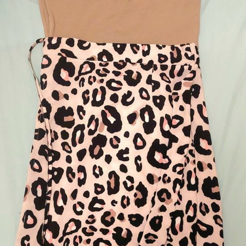 Fashion set new, skirt with adjustable straps and handmade elastic top