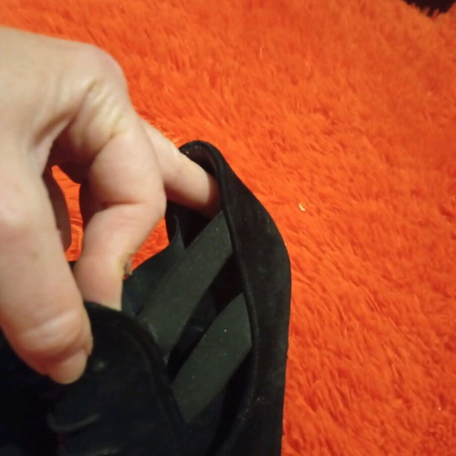 Cesare Pagiotti heels like new, black, size 38.5