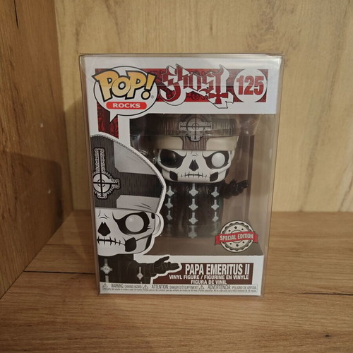 Funko Pop! Rocks Ghost Papa Emeritus II #125 Special Edition like new