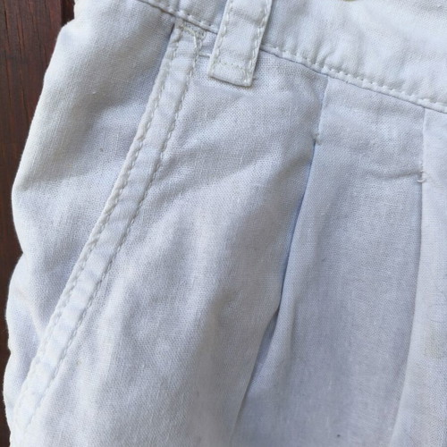 Esmara linen cotton shorts size M like new, white