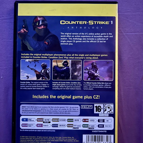 Counter Strike Anthology PC like new