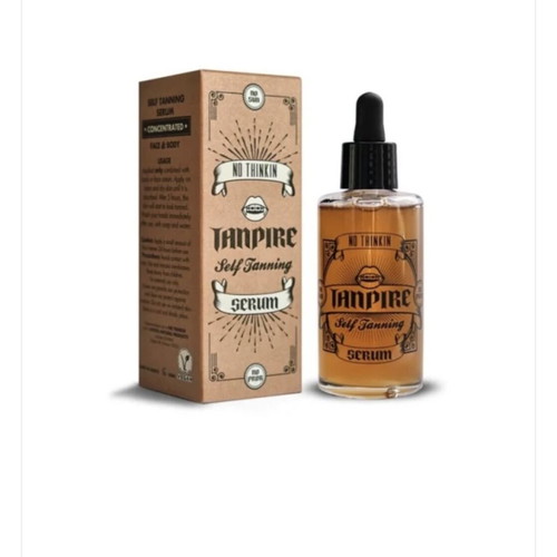 Self tanning serum for face and body, pharmacy product