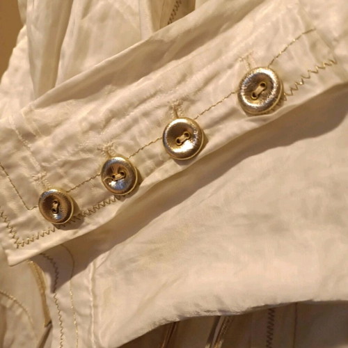 Rococo jacket white with gold details L like new