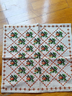 Χειροποίητο καρέ 42×42cm αχρησιμοποίητο