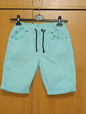 H&M shorts size 170, like new, turquoise, age 14