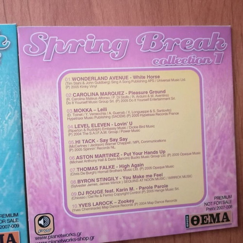 Spring Break collection 3 CD set like new
