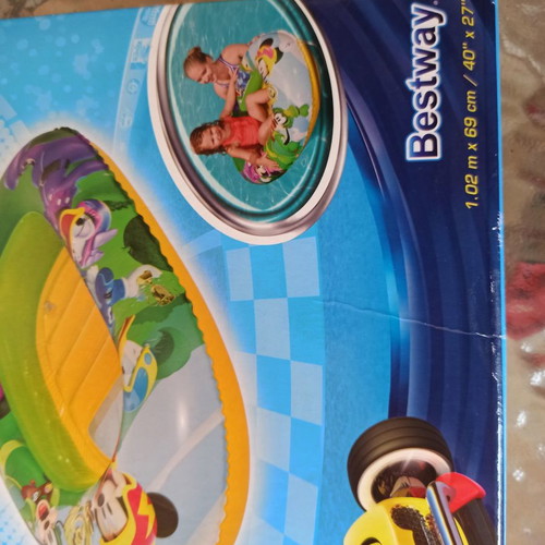 Bestway children's boat and Hot Wheels armbands new