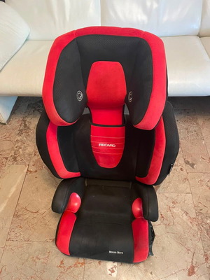 Recaro Monza Nova 2 child car seat with impact shield and built-in speakers