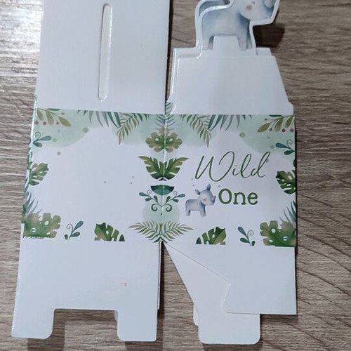 Candy boxes new, pack of 24 with jungle theme