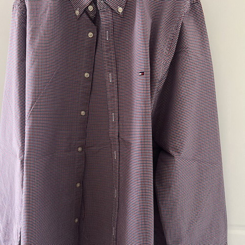 Tommy Hilfiger XL checkered shirt red blue white