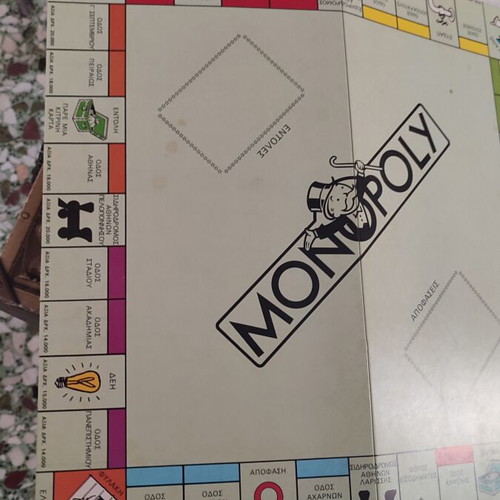 Monopoly MIKA vintage board game used