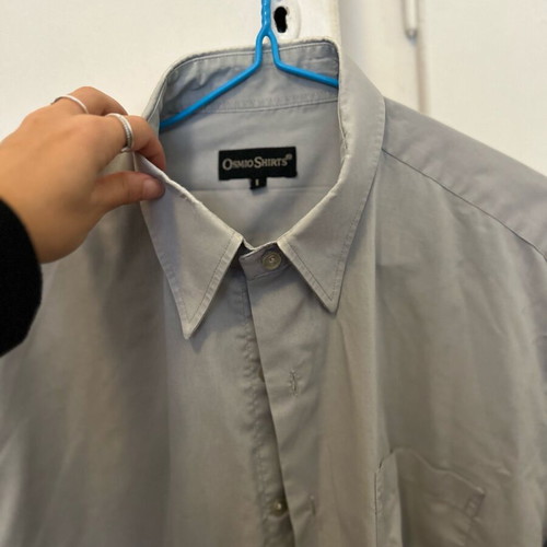 Men's gray shirt like new, size L