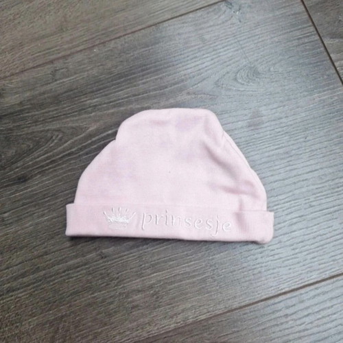 Set of newborn baby girl hats 0-3 months