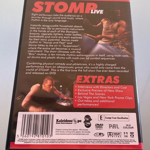 Stomp Live DVD used