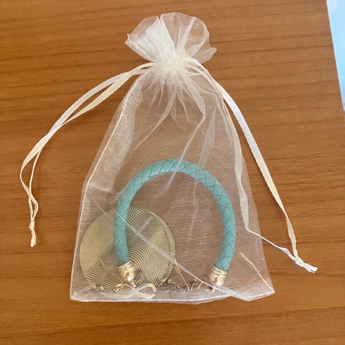 Set earrings and bracelet