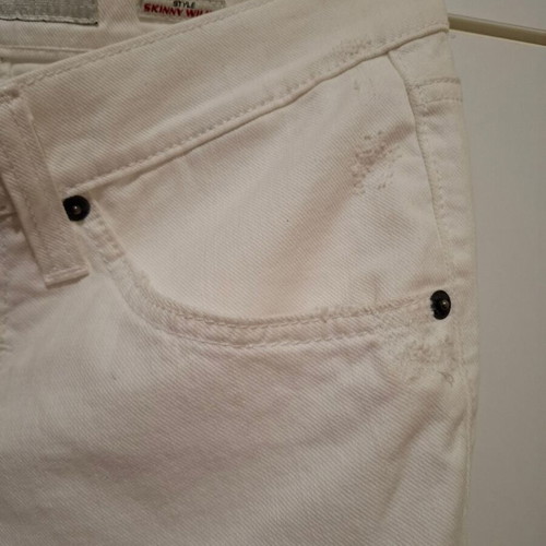 Miss Sixty Women Skinny Jeans used, white, size 27