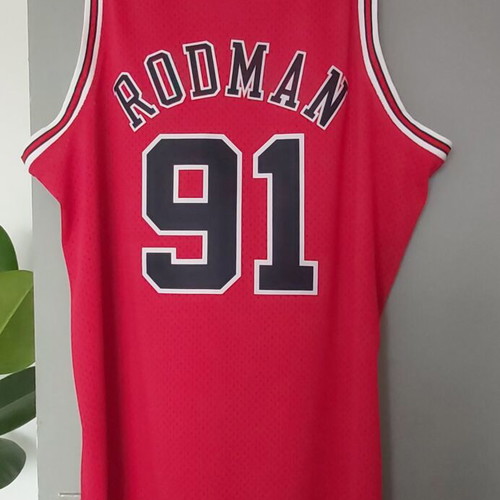 Mitchell and Ness Dennis Rodman Bulls Jersey 1997-1998 new