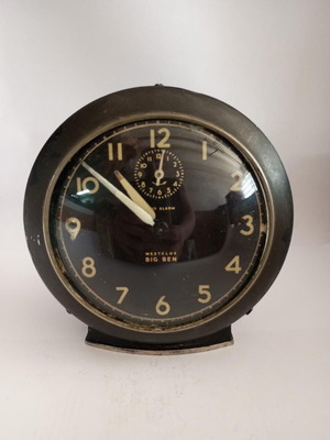 Westclox Big Ben tabletop clock used, vintage, analog, non-functional